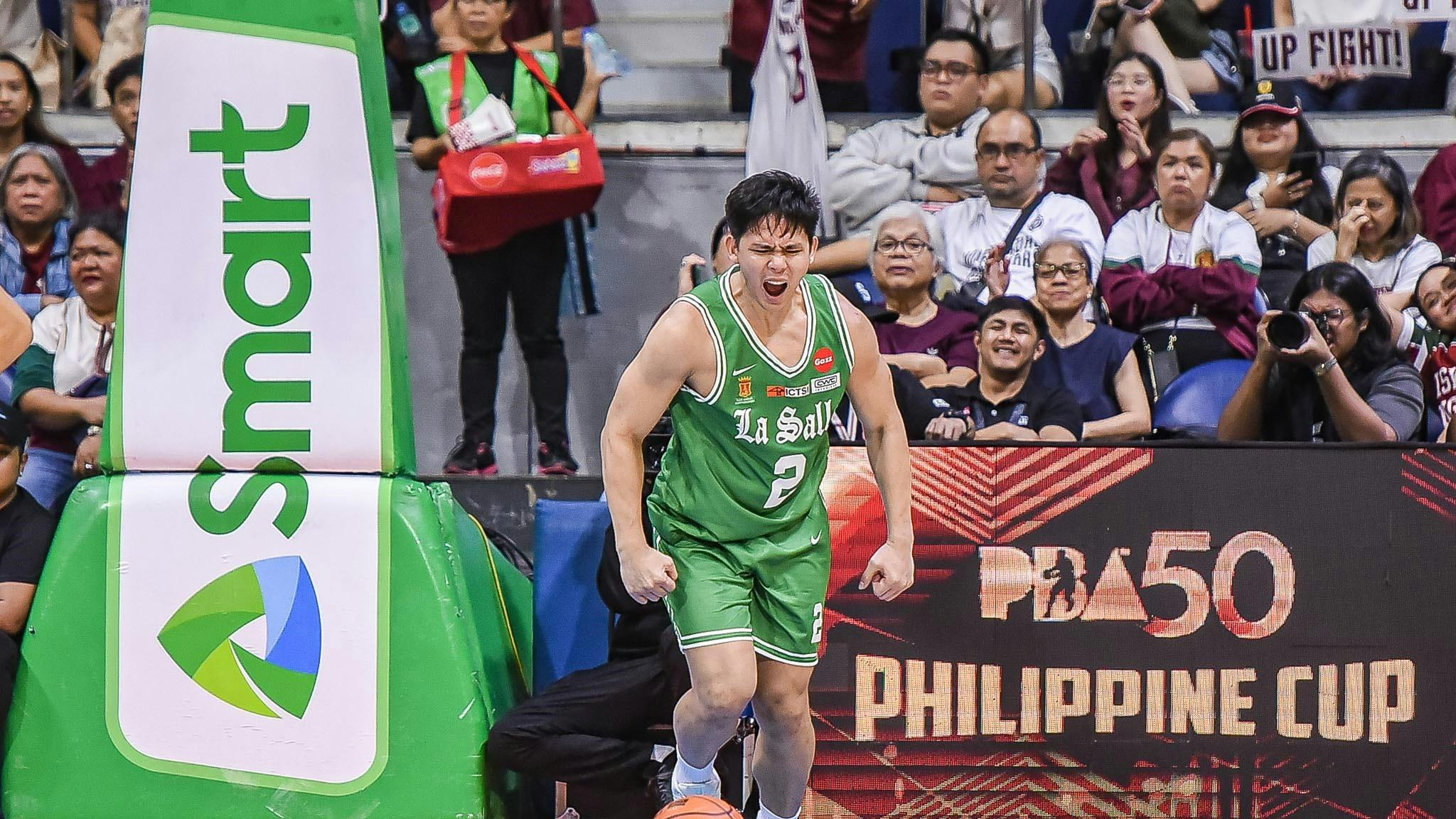UAAP: Vhoris Marasigan, La Salle eye share of second in rematch with winless UE 